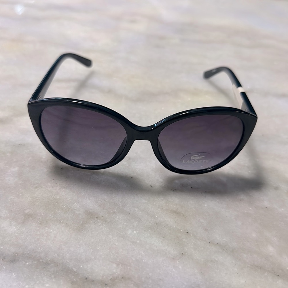 Unisex black Lacoste Sunglasses
